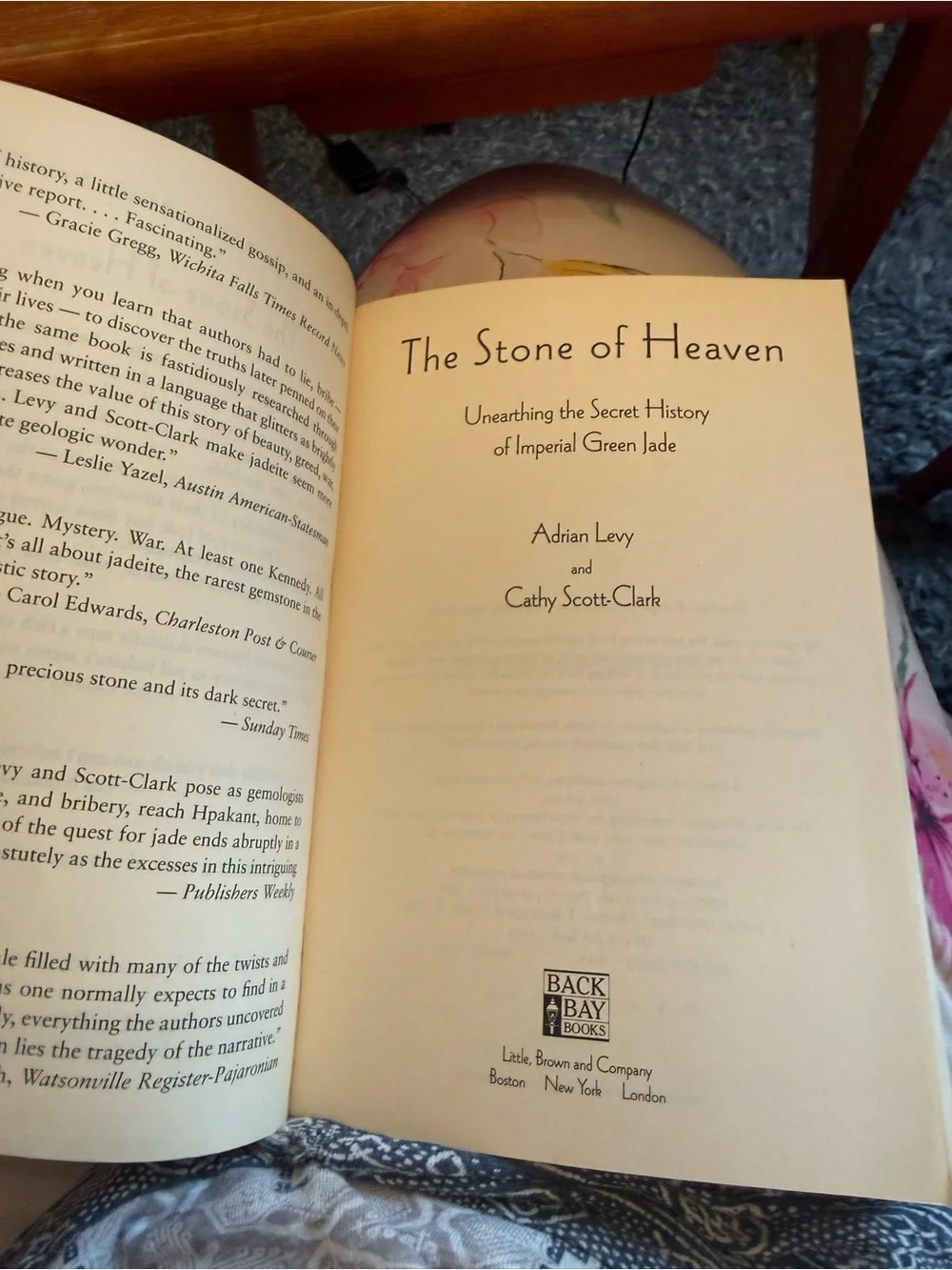 The Stone of Heaven, Imperial Green Jade History Paperback